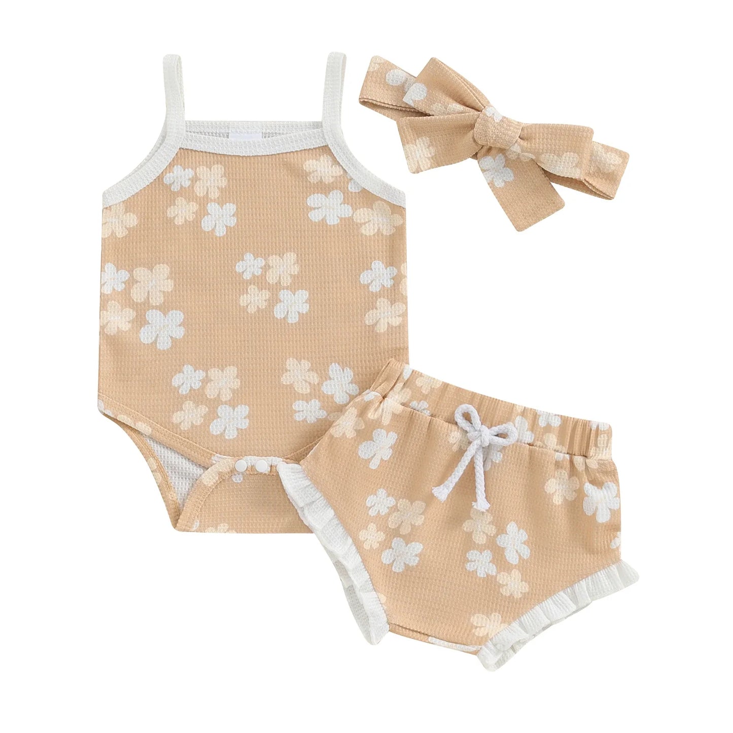 Summer Floral Waffle Set