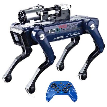 WGNRC 8020 AI Smart Robot Dog,Intelligent APP Control Robot Dog Toys Electronic Pet Robot Toys Shooting Water Ball Machine Dog