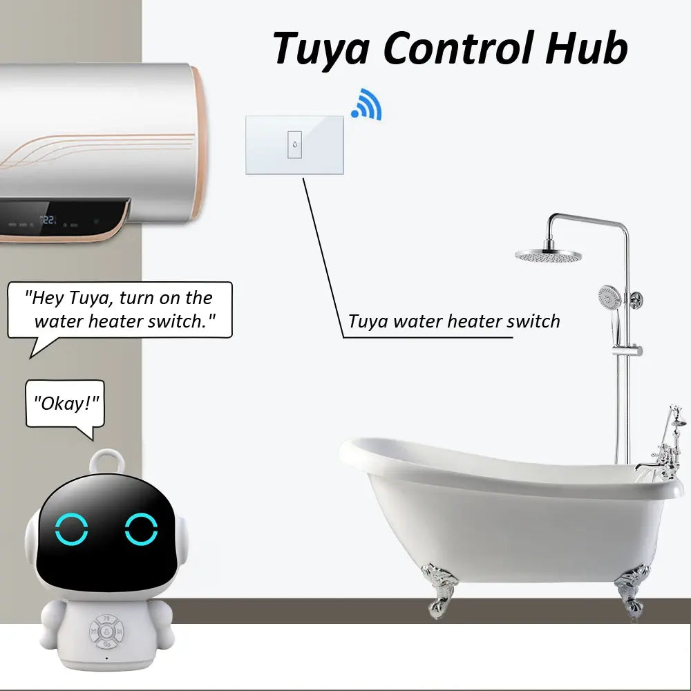 Tuya Smart AI Voice Control & App Control Robot Early Education Toys Kids Speech Interactive Telling Stories Companion Chatbot