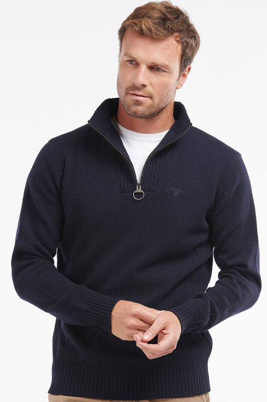 L/Wool Half Zip