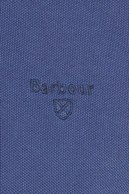 Washed-Out Sports Polo Shirt