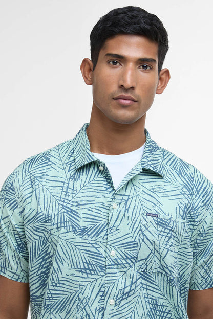 Falmouth Printed Regular Short-Sleeved Shirt